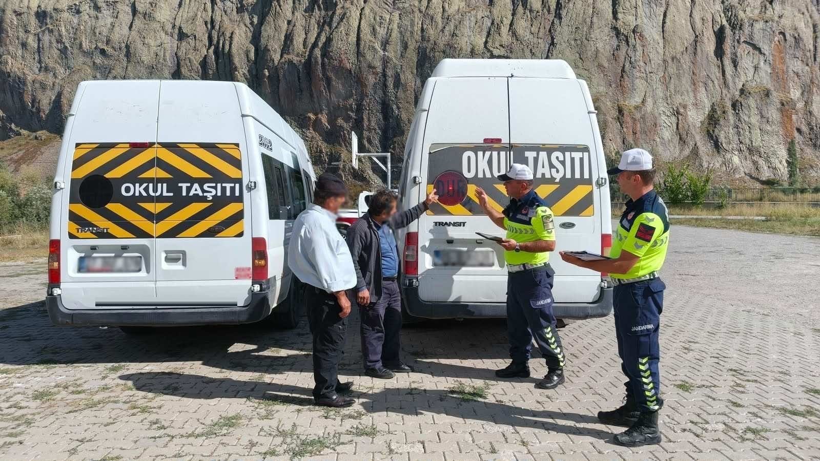 Erzurum’da okul servislerine sıkı denetim