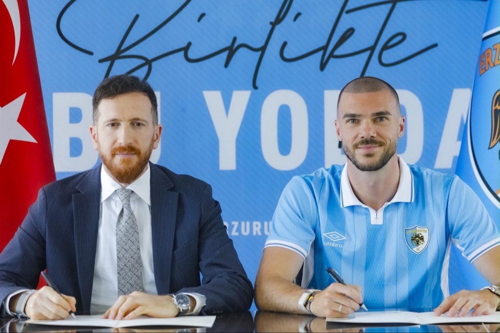 Erzurumspor'dan savunmaya Bosna Hersekli takviye: Nihad Mujakic ile 3 yıllık imza