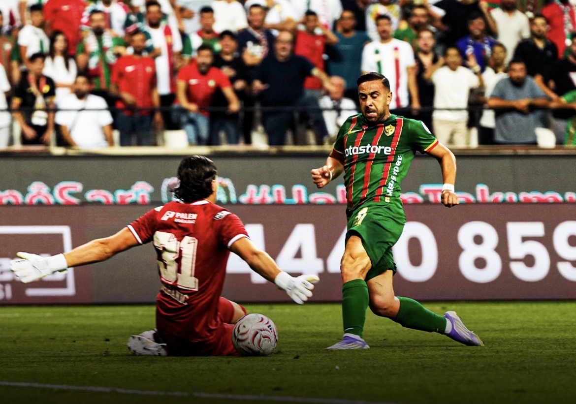 Amedspor-Erzurumspor maçı 2-0 sürüyor