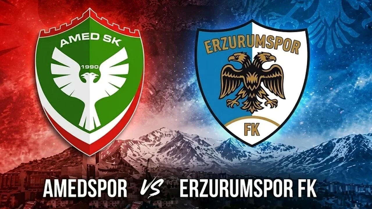 Erzurumspor-Amedspor karşılaşması başladı! Dadaşların ilk golü VAR’dan döndü