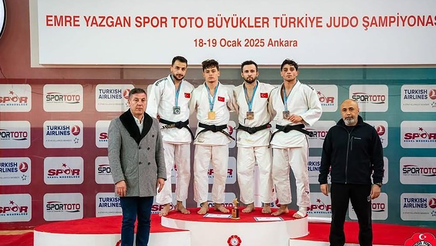 ETÜ Türkiye Judo Şampiyonası’na damga vurdu