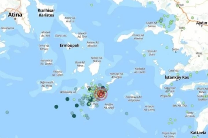 Ege’de Deprem Hareketliliği! 6 Günde 450’den Fazla Sarsıntı