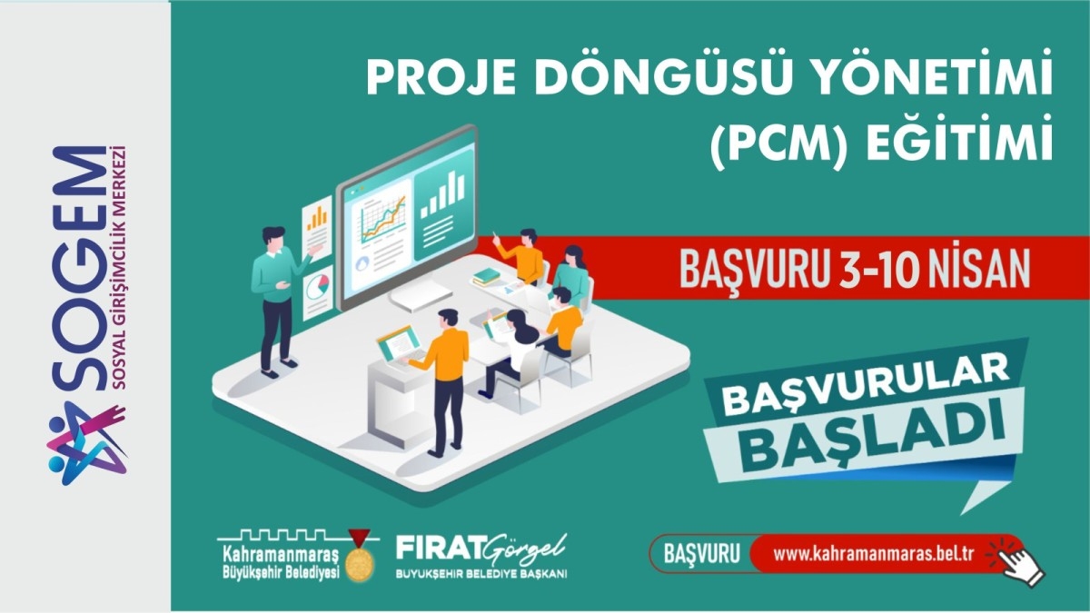Sosyal Girişimcilik Merkezi'nde Proje Döngüsü Yönetimi Eğitimi İçin Başvurular Açıldı!