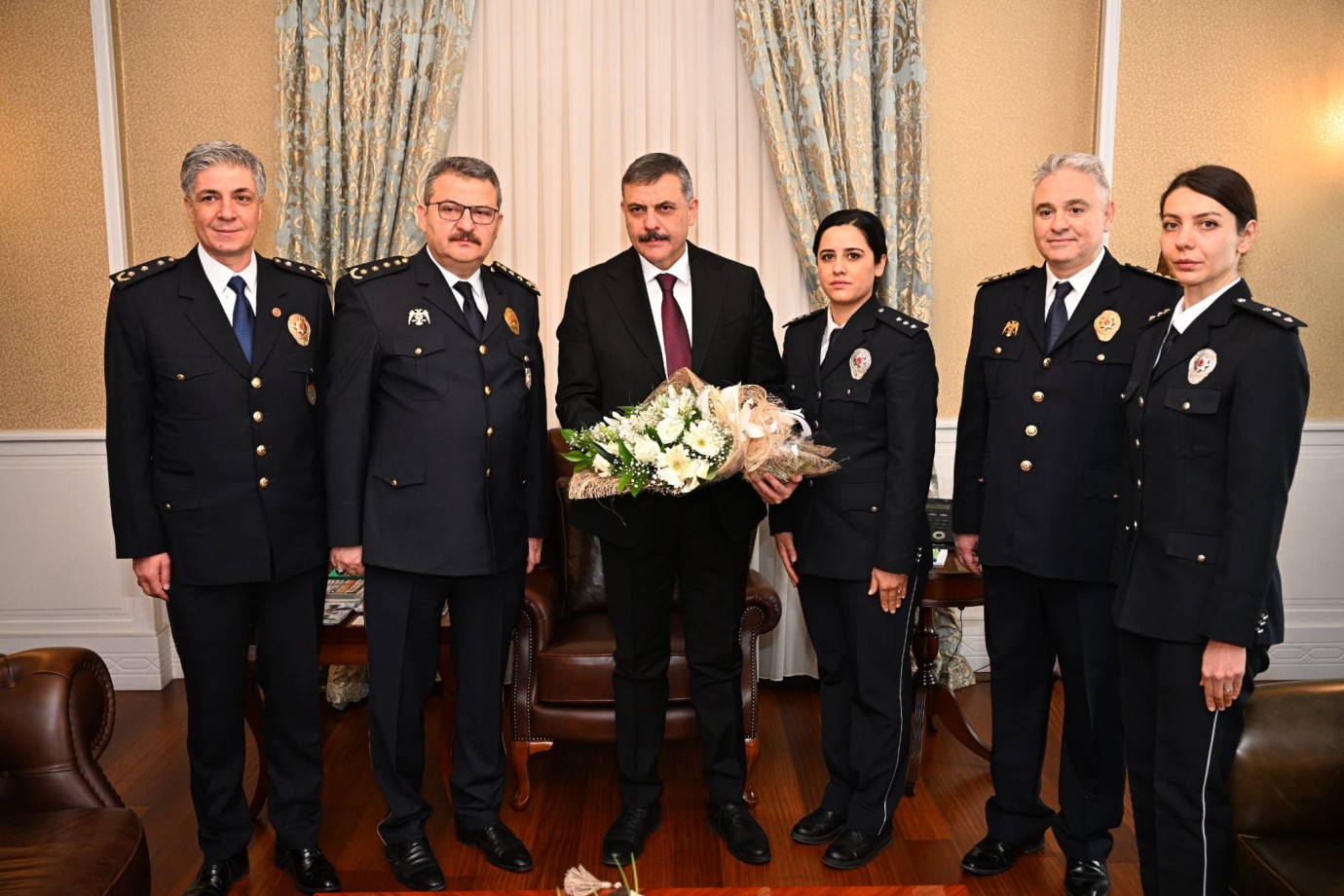 Vali Çiftçi, Polis Haftası'nda emniyet mensuplarını kabul etti