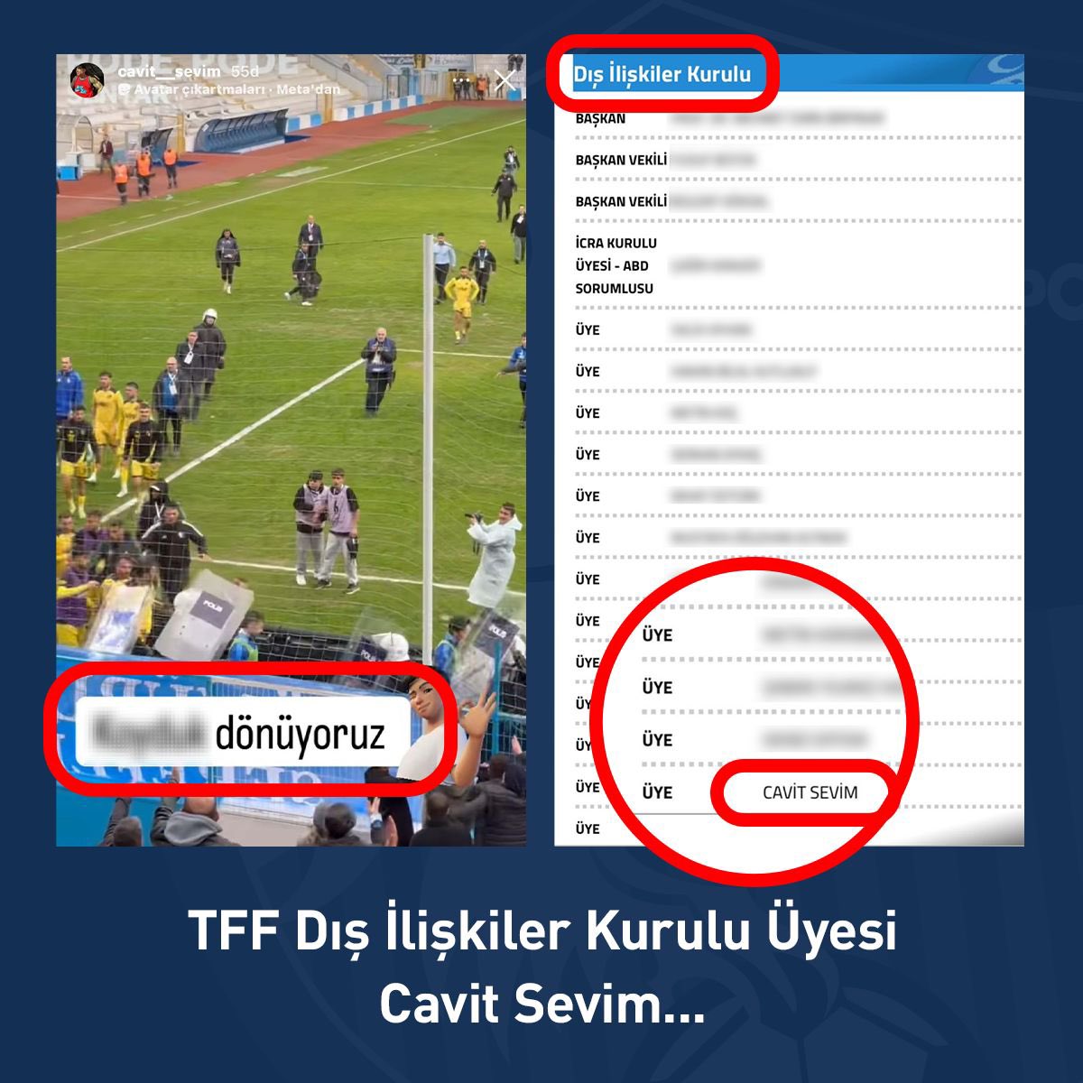 TFF üyesinden tepki çeken paylaşım! Erzurumspor'a ayıp etti