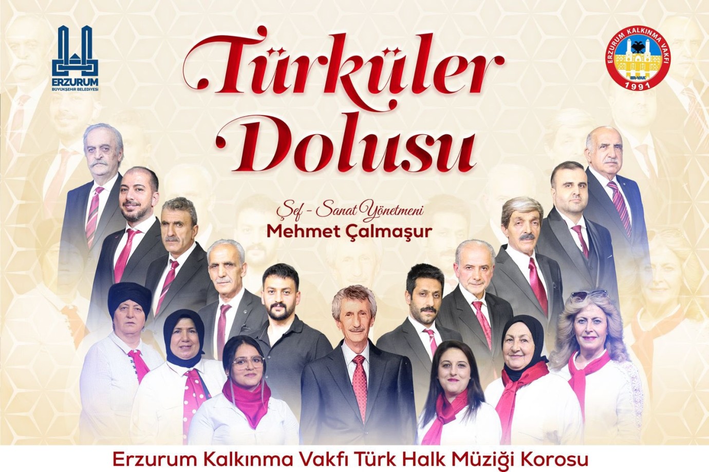 Erzurum’da türkü dolu gece