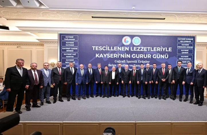 TOBB'da Kayseri'nin Coğrafi İşaretli Lezzetleri Tanıtıldı