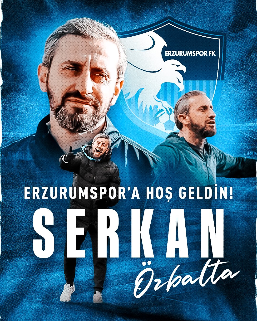 Erzurumspor FK’da teknik direktörlük görevine Serkan Özbalta geliyor