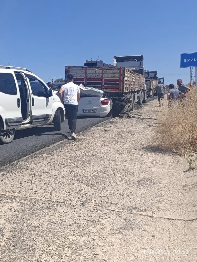 Erzurum’da feci kaza! Genç sürücü hayatını kaybetti