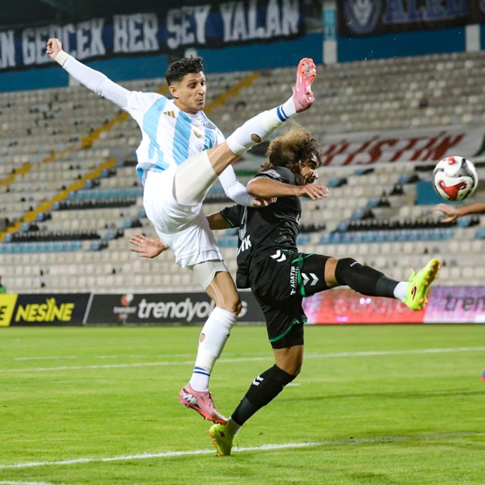 Erzurumspor'un 2 golü sayılmadı, puanlar paylaşıldı