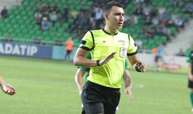 Dadaş'ın maçında düdük Bahadır'da