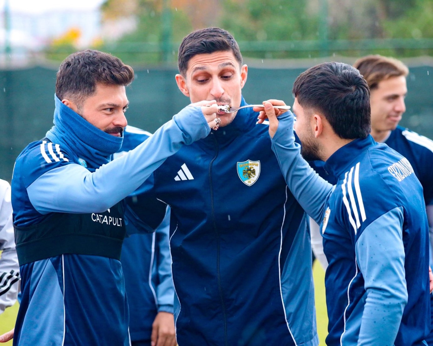 Erzurumspor'da Benhur Keser’e sürpriz doğum günü kutlaması