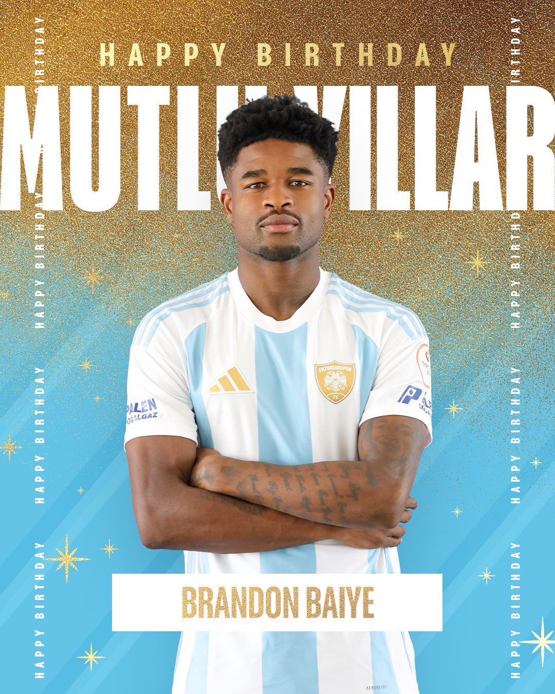 Doğum günün kutlu olsun Brandon Baiye