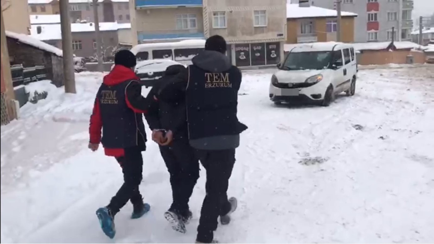 Erzurum'da DEAŞ propagandası yapan şahıs tutuklandı