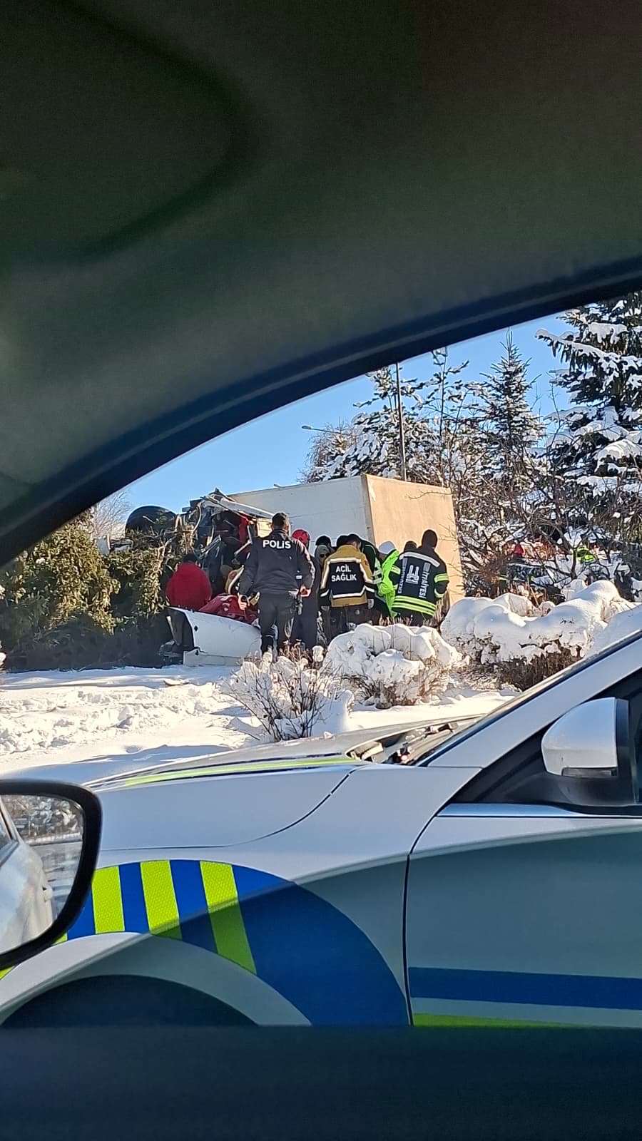 Erzurum’da kaza! Kontrolü kaybedince…