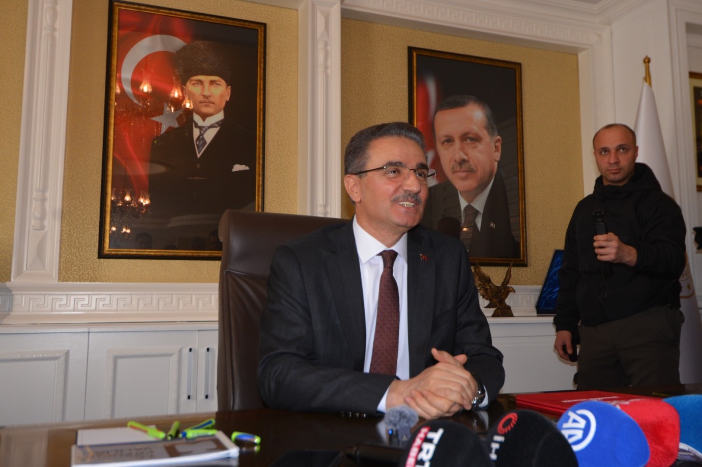 Erzurum Valisi Aydın Baruş göreve başladı