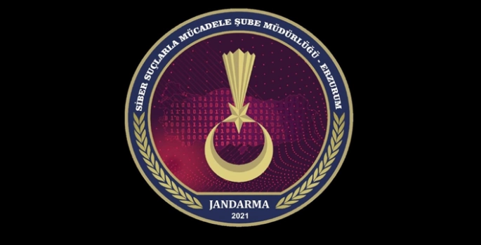 Erzurum jandarması siber devriyede