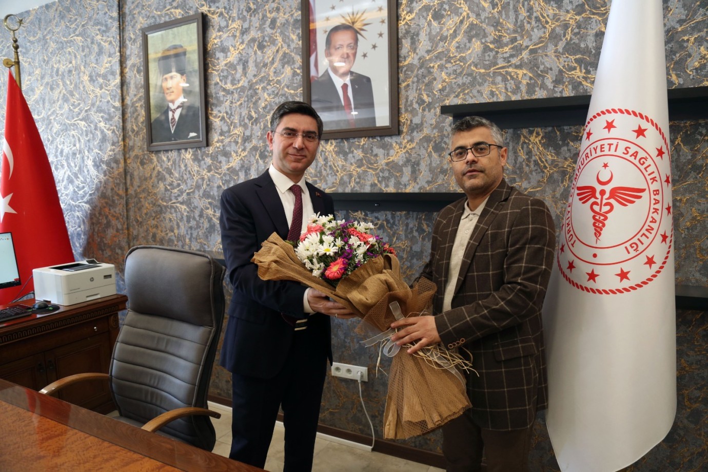 Erzurum BEAH'da görev değişimi! Yeni başhekim göreve başladı